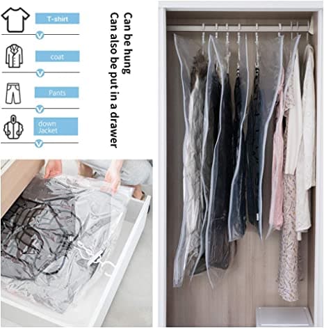 💎 💎Hangende vacuümopbergzakken – Herbruikbaar & stofdicht 👚
