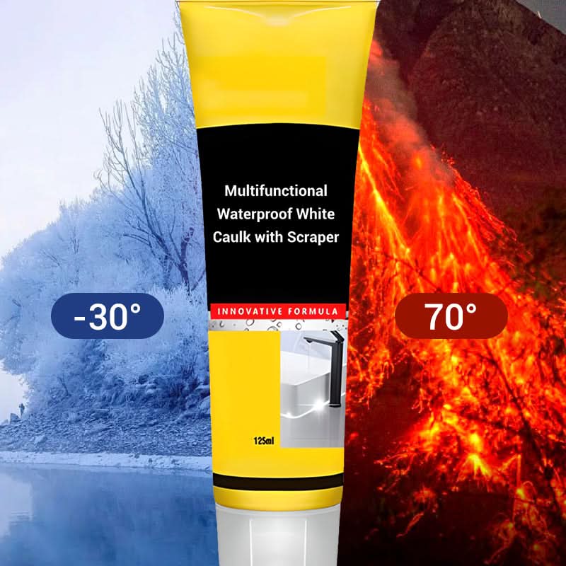🔥2025 HOT SALE🔥Multifunctionele Waterdichte Witte Kit met Schraper