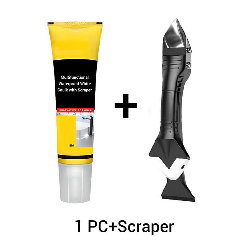 🔥2025 HOT SALE🔥Multifunctionele Waterdichte Witte Kit met Schraper