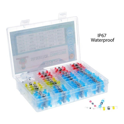 📢📢50% KORTING⏰Soldeerstift waterdicht soldeerdraad connector set – IP67 getest, geen gereedschap nodig & klaar in seconden