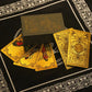 Baraja de Tarot Premium 78 Cartas - Lámina de Oro Mate con Caja de Regalo | Oferta Navideña