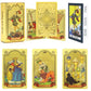 Baraja de Tarot Premium 78 Cartas - Lámina de Oro Mate con Caja de Regalo | Oferta Navideña