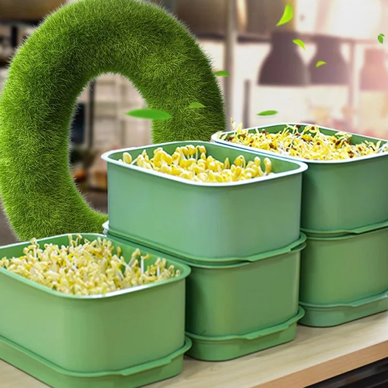 🔥Stapelbare taugé kweekbak – Meerlaags ontwerp, perfect voor thuisgebruik, gezond en groen leven!