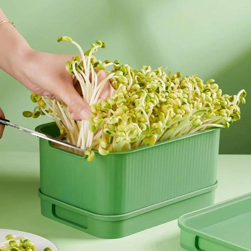 🔥Stapelbare taugé kweekbak – Meerlaags ontwerp, perfect voor thuisgebruik, gezond en groen leven!