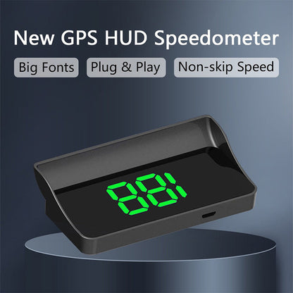 👀Snelheid direct in je zicht🔍HUD-snelheidsmeter voor elke auto