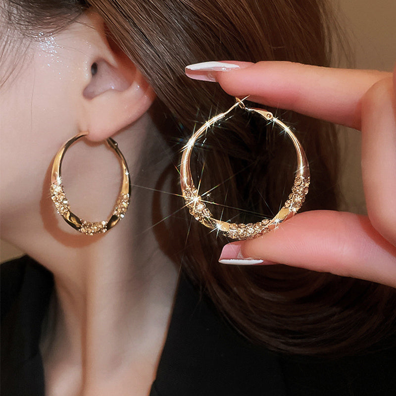 💎Cirkel Oorbellen met Zirkonia