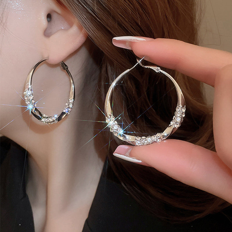 💎Cirkel Oorbellen met Zirkonia