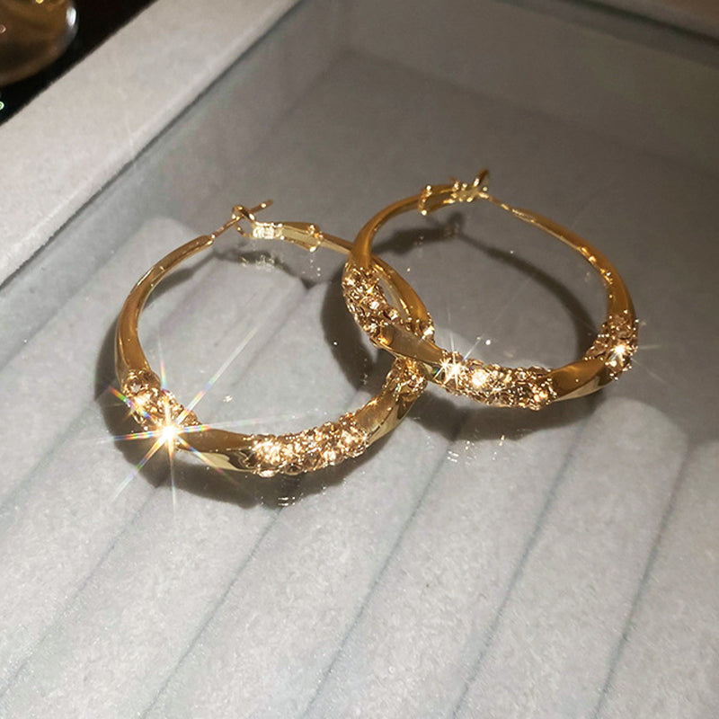 💎Cirkel Oorbellen met Zirkonia