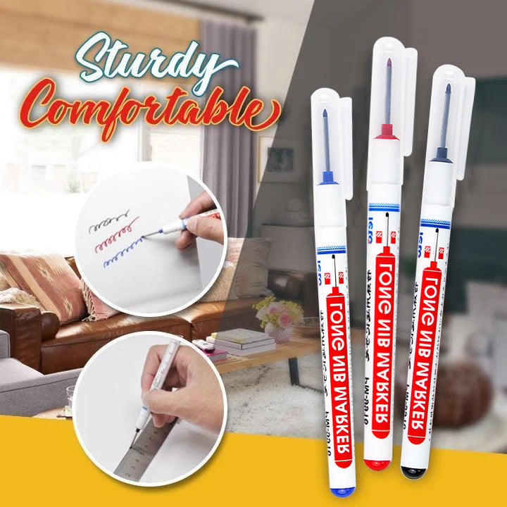 💥 Tijdelijke kortingsactie🎁 Marker voor diep gat met lange kop