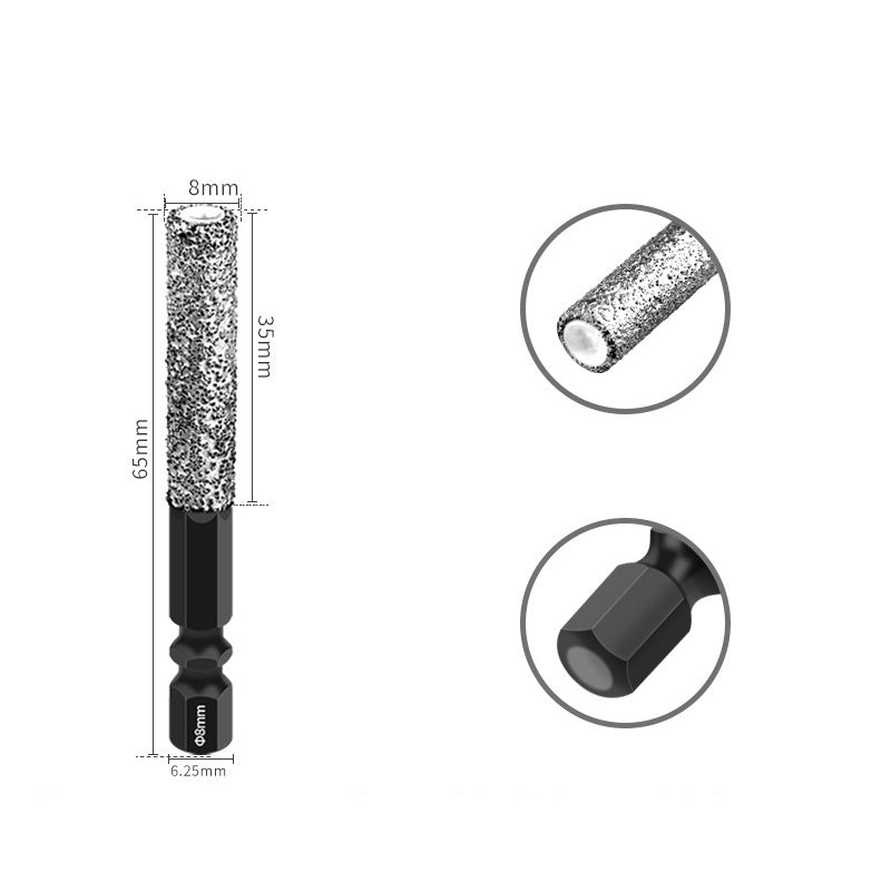 🔥2-in-1 zeskantschacht hardsoldeer- droogboormachine Gespecialiseerde gatopener
