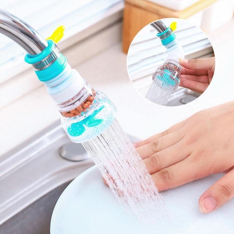 🚰 Spatwaterdichte Kraanboosterfilter — 360° Draaibaar, Uitschuifbaar & Filterend ✨