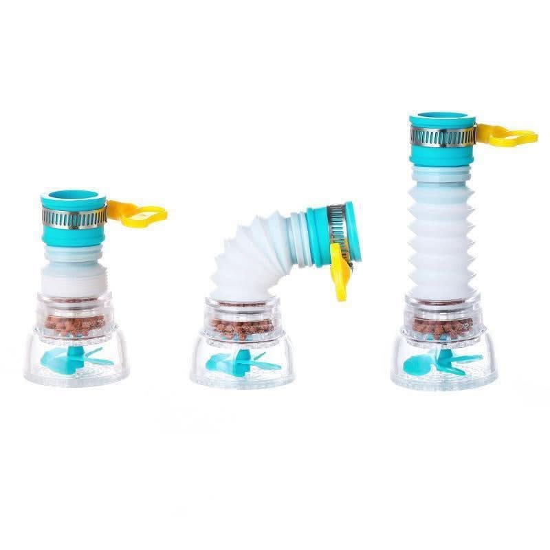 🚰 Spatwaterdichte Kraanboosterfilter — 360° Draaibaar, Uitschuifbaar & Filterend ✨
