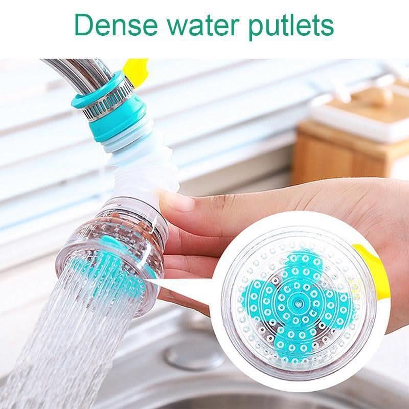🚰 Spatwaterdichte Kraanboosterfilter — 360° Draaibaar, Uitschuifbaar & Filterend ✨