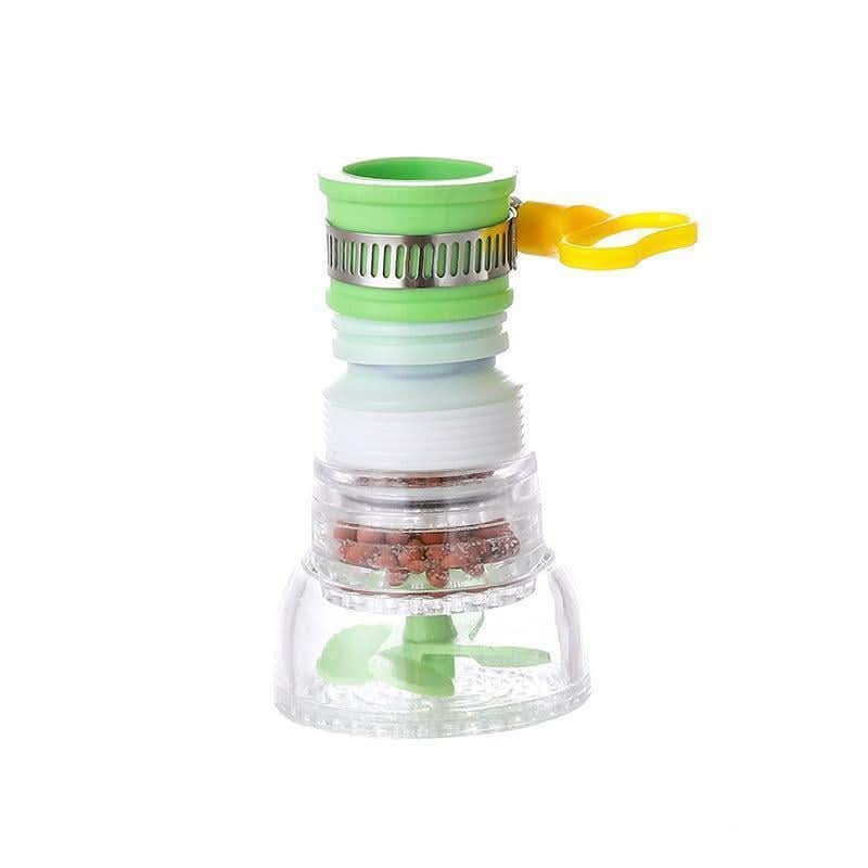 🚰 Spatwaterdichte Kraanboosterfilter — 360° Draaibaar, Uitschuifbaar & Filterend ✨