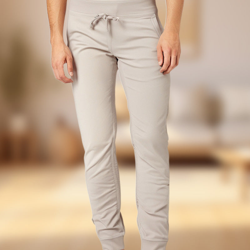 👖50% KORTING! 🔥Cropped joggingbroek met trekkoord in de taille – Zachte polyester, capri-lengte & zijzakken (6 kleuren, S–3XL) 👖🌸