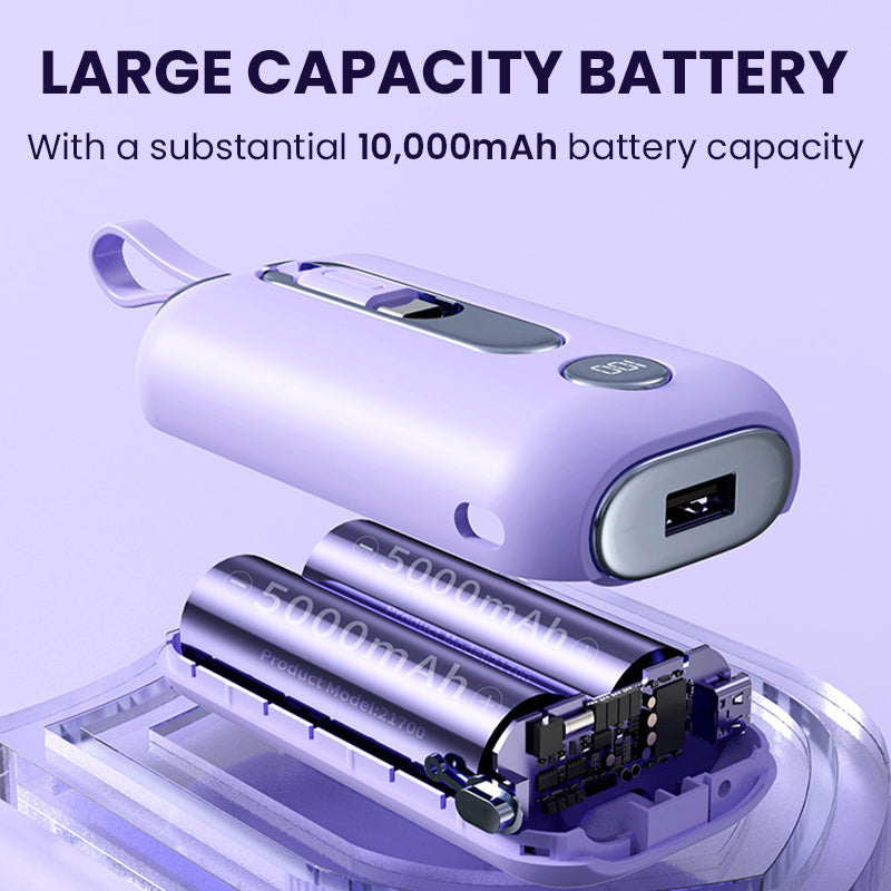 📱Super Fast Charging Power Bank with Built-in Cables✨50 per cent price reduction for a limited time✨