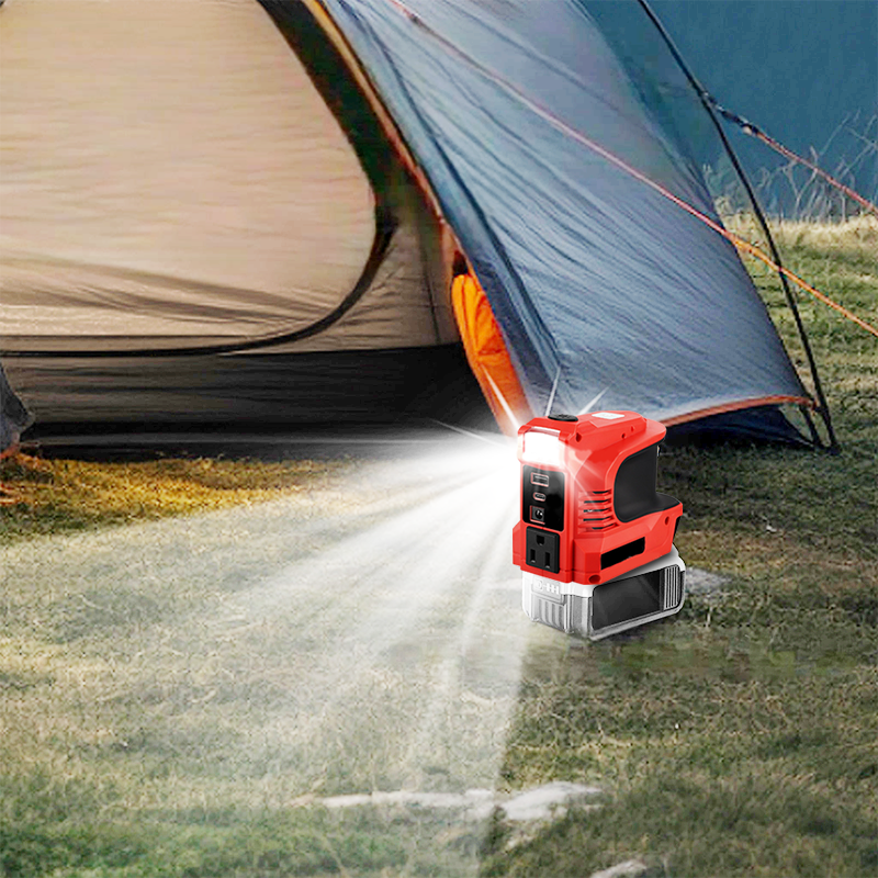 🔌【Smart Powerbank】Mini DC/AC-converter - 300W draagbare powerbank! ⚡ Geschikt voor auto's, campers, buitengebruik en zomerhuisjes
