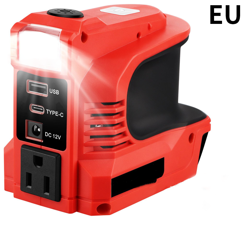 🔌【Smart Powerbank】Mini DC/AC-converter - 300W draagbare powerbank! ⚡ Geschikt voor auto's, campers, buitengebruik en zomerhuisjes