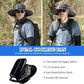 🧢  50% OFF! ✨ Solar Fan Sun Hat – UPF 50+, Dual Power, Ultralight ☀️