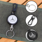 🔑KOOP 1 KRIJG 1 GRATIS!🌀Stevige intrekbare sleutelhanger – Duurzame kabel, compact ontwerp en veilige sleutel- en kaarthouder 💳