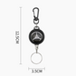 🔑KOOP 1 KRIJG 1 GRATIS!🌀Stevige intrekbare sleutelhanger – Duurzame kabel, compact ontwerp en veilige sleutel- en kaarthouder 💳