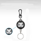 🔑KOOP 1 KRIJG 1 GRATIS!🌀Stevige intrekbare sleutelhanger – Duurzame kabel, compact ontwerp en veilige sleutel- en kaarthouder 💳