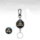 🔑KOOP 1 KRIJG 1 GRATIS!🌀Stevige intrekbare sleutelhanger – Duurzame kabel, compact ontwerp en veilige sleutel- en kaarthouder 💳