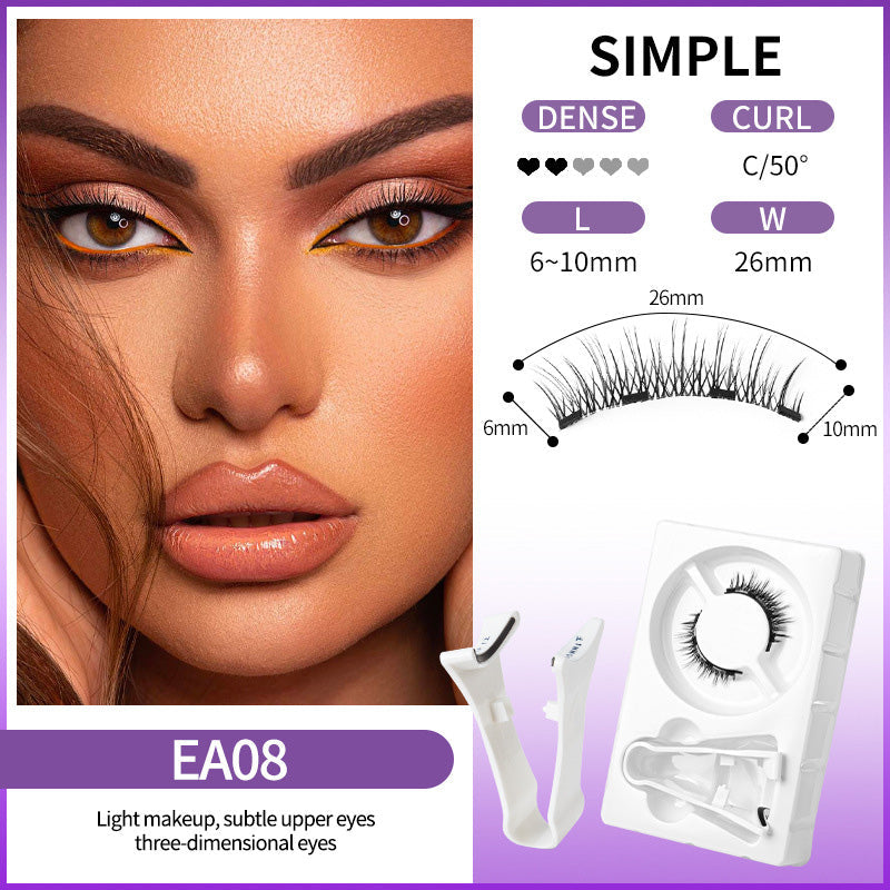 💖Herbruikbare magnetische wimpers met applicator💯