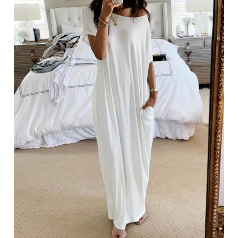 💖 Luchtige katoenen zomerjurk voor dames