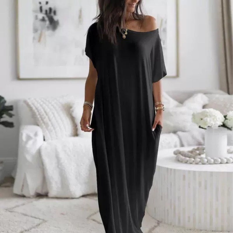 💖 Luchtige katoenen zomerjurk voor dames