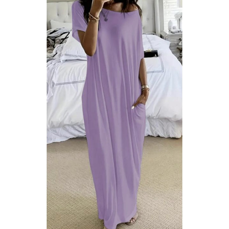 💖 Luchtige katoenen zomerjurk voor dames