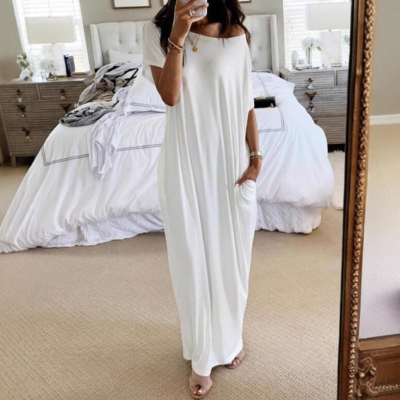 💖 Luchtige katoenen zomerjurk voor dames