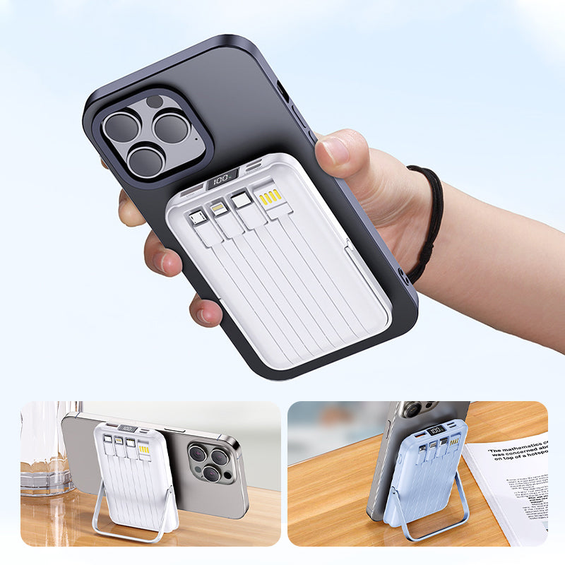 🔋Magnetische draadloze powerbank 10000mAh⚡Snel opladen, stijlvol ontwerp en universele compatibiliteit🔌