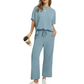 🌸Nieuw Binnen! 50% KORTING💖Zachte Casual Top & Broek Set voor Dames - Ultieme Comfort & Stijl!
