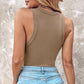 🔥 TIJDELIJK 50% KORTING! 👕 Geribbelde tanktop voor dames met ingebouwde bh – lichte ondersteuning, brede bandjes, geribbeld 🌸