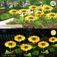 Zonnebloem Solar Lampen – Automatisch aan/uit, 14 uur verlichting, IP65 waterdicht