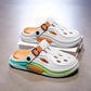 Mannen Color Blocking Dikke Zool Ademend Clogs