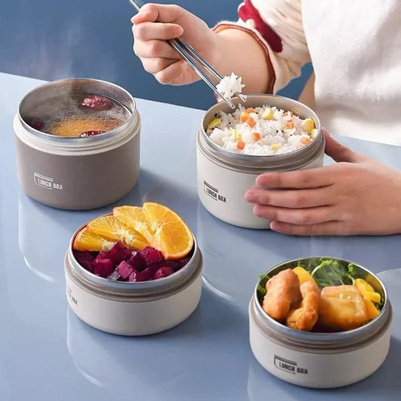 🫕Meerlagige geïsoleerde lunchbox