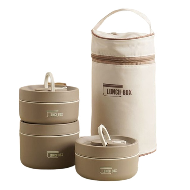 🫕Meerlagige geïsoleerde lunchbox