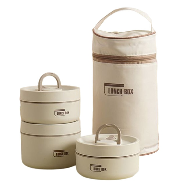 🫕Meerlagige geïsoleerde lunchbox