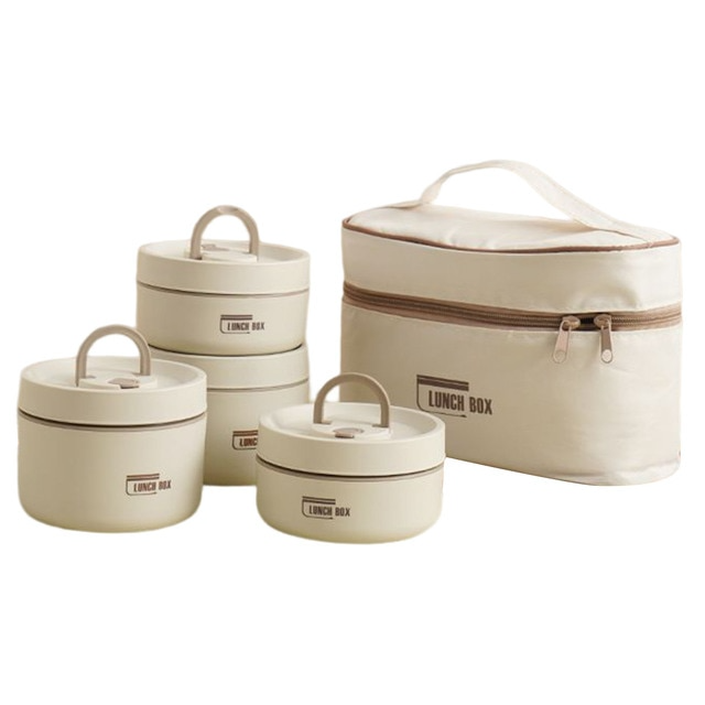 🫕Meerlagige geïsoleerde lunchbox