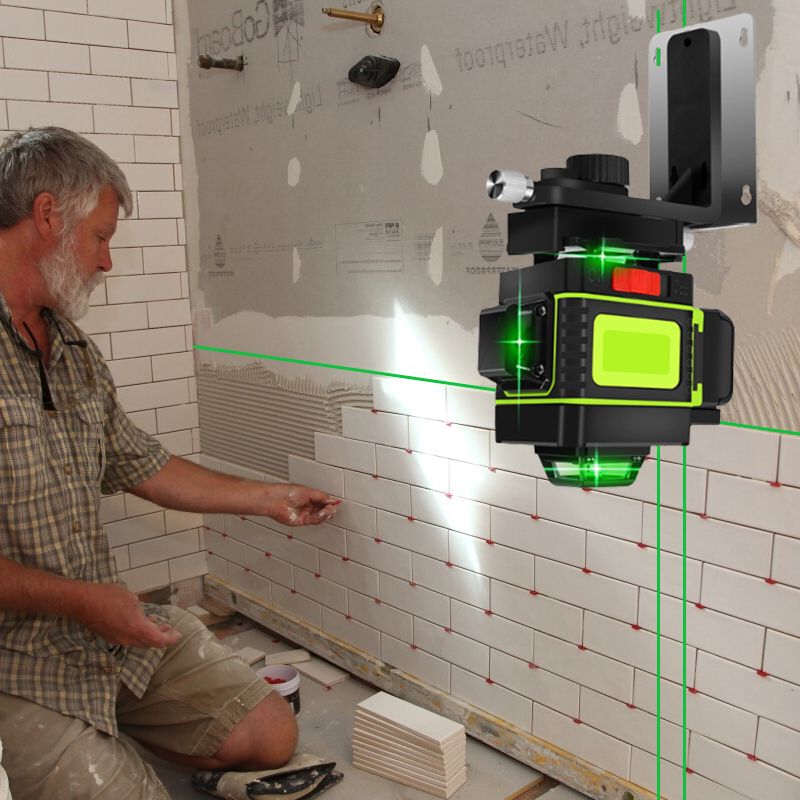 🔥50% korting + gratis verzending🛠️16-lijns groen laserwaterpas met automatische nivellering🧰