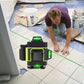 🔥50% korting + gratis verzending🛠️16-lijns groen laserwaterpas met automatische nivellering🧰