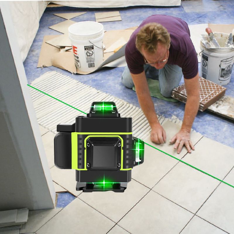 🔥50% korting + gratis verzending🛠️16-lijns groen laserwaterpas met automatische nivellering🧰