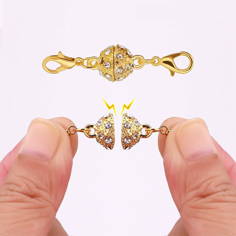 📿12-delige Magnetische Sluitingen voor Kettingen