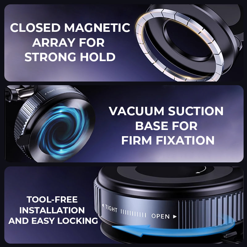 🔥Koop 1 krijg 1 gratis🔥Opvouwbare magnetische autotelefoonhouder