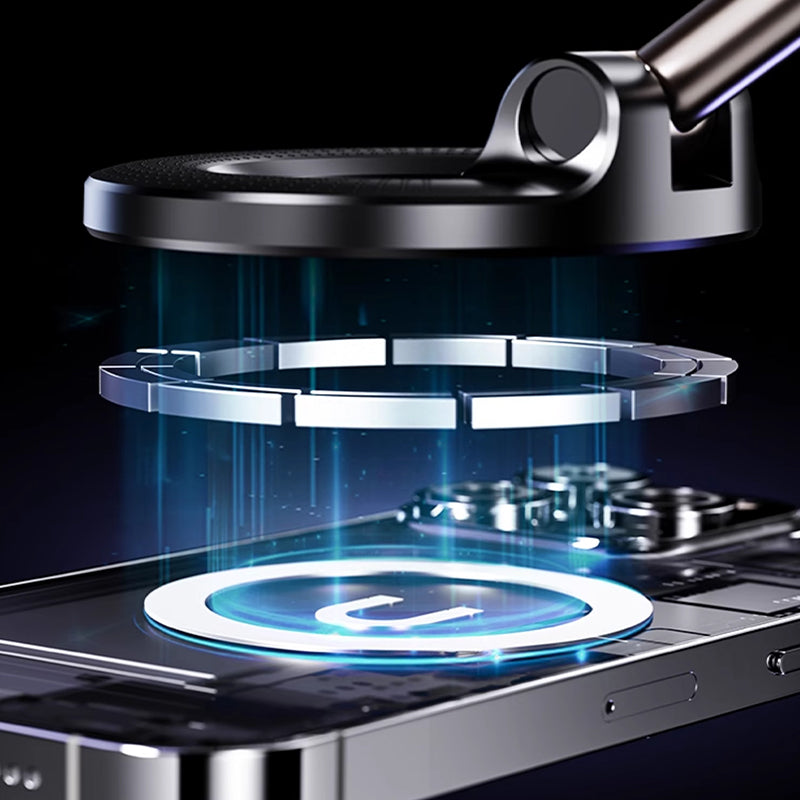 🔥Koop 1 krijg 1 gratis🔥Opvouwbare magnetische autotelefoonhouder