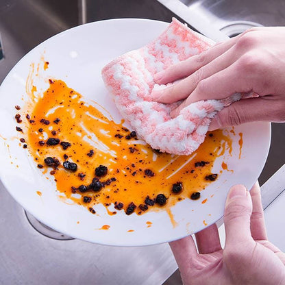 Microfiber Absorbent Cleaning Cloth| Gemakkelijk afvegen, direct schoon