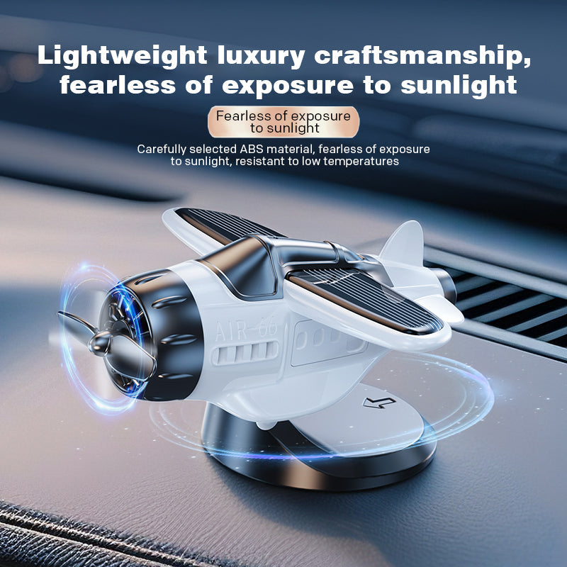 🎁2026 Tijdelijke aanbieding – 50% KORTING 🔥 Zonne-energie auto-ornamenten in vliegtuigvorm ✈️☀️