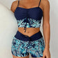 🔥50K+ VERKOCHT 50% KORTING🏖️Hoge taille tweedelig badpak boxershort sneldrogend mengstof